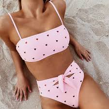 Bikinis 2019 Mujer Women S Bikini Two Piece Swimsuit Push Ups Filled Bra Swimwear Beachwear Cover Ups D Bikini Set High Waist Trendy Swimsuits Bikini Swimsuits