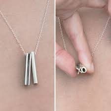 Take a walk on the wild side with this year's darkest color trend. This Custom Hidden Message Necklace Is A Great Way To Send Your Xo