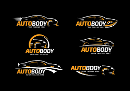 Auto Body Logo Template Free Vector Free Logo Templates Logo Templates Logos