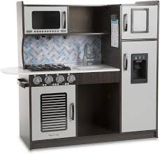 pretend play toy kitchen  charcoal