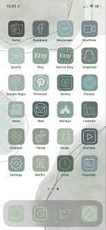 Sage Green Blue Neutral Aesthetic Iphone Ios14 App Icons Sage Abstract Phone Wallpaper App Icon Iphone Design Iphone Layout All the daintiness that sage green can offer is readily available in our stores.