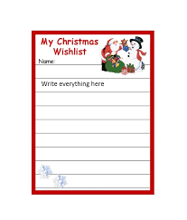 If you are the type to keep score of the gifts that you have sent and received, then this one is for you. 43 Printable Christmas Wish List Templates Ideas Templatearchive