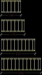 Boundary wall, railing and gate. Railings 3d Dwg Model For Autocad Designs Cad