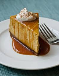 Pumpkin Cheesecake With Gingersnap Crust And Caramel Sauce Once Upon A Chef Recipe Pumpkin Cheesecake Savoury Cake Thanksgiving Desserts