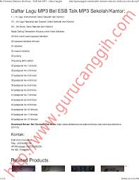 Cetak kartu ujian cetak kartu ujian data prestasi belajar program ekstrakurikuler rekapitulasi nilai ulangan soal bahasa dayak ngaj. Nada Dering Bel Sekolah Mp3 Fasrsend