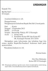 Contoh surat undangan rapat organisasi. 105 Contoh Undangan Arisan Muda Mudi Terbaik Gratis Contoh Undangan