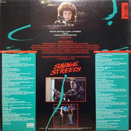 Buy Various : Savage Streets - Music From The Original Motion Picture  Soundtrack (LP) Online for a great price – Record Town TX