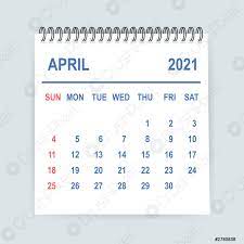 Das aktuelle kalenderblatt für den 29. April 2021 Kalenderblatt Kalender 2021 Im Flachen Stil Vektorillustration Stock Vektorgrafi Crushpixel