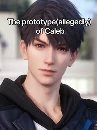 Love and Deepspace Caleb Face Model