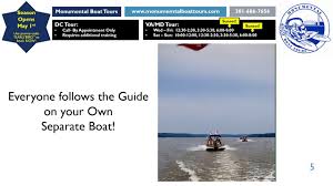Save 10% first order when you subscribe at national boat covers. Monumental Boat Tours National Harbor Monument Boat Cruises