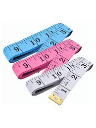 Notice the size of the graduations on the tape measure changes with the fraction; Amazon Com 3 Pack Measuring Tape Tape Measure For Body Double Scale Measurement Tape For Sewing Body Tailor 60 Inch 150 Cm Industrial Scientific