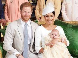 Also the british guard salute for the little prince and finally prince harry's address to the media. Prince Harry And Meghan S Son Archie Christened In Private Ceremony Hollywood Gulf News