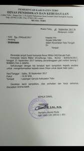 Mohon maaf apabila terdapat kesamaan nama/tempat/informasi lain karena surat yang dibuat hanya bertujuan sebagai percontohan tanpa ada maksud apapun. Undangan Nobar Film G 30 S Pki Dinas Dikbud Kabupaten Tebo