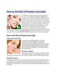 How to get rid of a lip pimple fast. How To Get Rid Of Pimples Overnight