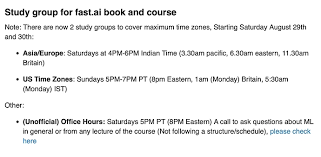 The time zone converter converts times instantly as you type. 2020 Study Group V4 Los Angeles Virtual Study Groups Deep Learning Course Forums