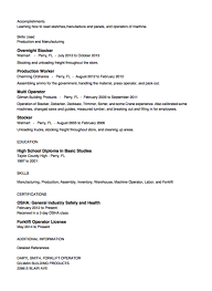 Stocker Resume Example Free Resume Sample Job Resume Examples Resume Examples Security Resume