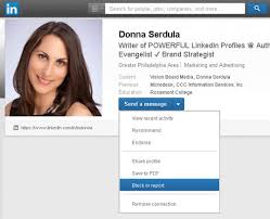 Wear the type of clothes you'd wear on the job. Blocking People From Viewing Your Linkedin Profile Dummies