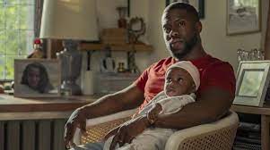 Melody hurd and kevin hart in fatherhood. 7uyo2bqquiwqkm
