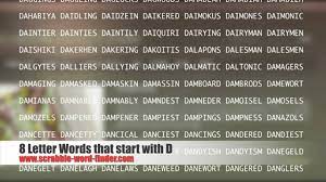 Vitamin d is the sunshine vitamin. 8 Letter Words That Start With D Youtube