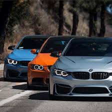 Bmw F82 M4 Grey Blue E92 M3 Orange Autocar Bmw Super Araba Araba