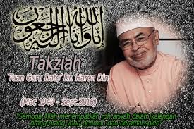 Haron din telah menyampaikan kuliah maghrib seperti biasa di surau annur bandar baru bangi. Khabarguamusang Tgdd Haron Din Meninggal Dunia