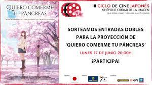 Sorteamos Entradas Dobles Para Ver Quiero Comerme Tu Pancreas En El Iii Ciclo De Cine Japones Noticias De Cine Sensacine Com