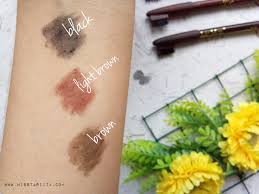 Review Just Miss Eye Brow Pencil Pensil Alis Super Murah Kualitas Juara Beauty Blogger Medan Misstariita