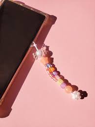 Personalized Cell Phone Beaded Straps Accessories Key Ring Etsy In 2021 Beaded Accessories Beaded Keychains Diy Embroidery Designs