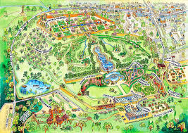 Map Of Alnwick Garden Map Artwork Alnwick Castle Alnwick