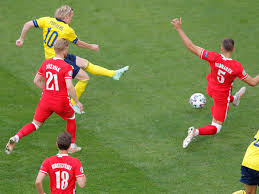 Уже на второй минуте точным ударом эмиль форсберг открыл счет в матче. Newsru Co Il Ename Samyj Bystryj Gol Evro 2020 Zabil Emil Forsberg