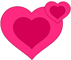 Hearts Pink Pink Heart Cartoon Wallpaper Hd Heart Clip Art