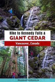 How To Hike The Big Cedar And Kennedy Falls Trail In Vancouver Happiest Outdoors In 2021 Canada Travel Vancouver Travel Hiking Destinations