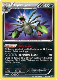 Hydreigon Pokemon Pokemon Online Type Pokemon