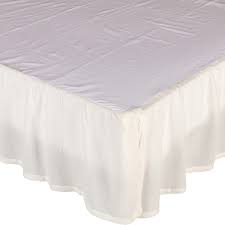 Available in twin/full and queen/king. Annabelle Antique White Ruffled Bed Skirt Queen Piper Classics