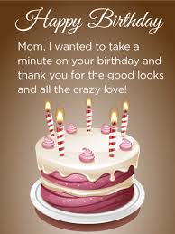 Find images of birthday cake. Thanks Mom Birthday Cake Card Birthday Greeting Cards By Davia