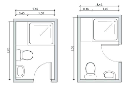 Where to start with your bathroom floor plans: Small Bathroom Dimensions