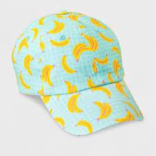Boys Banana Print Baseball Cap Art Class Blue One Size Target Banana Print Baseball Cap Art Class