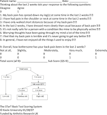 Image result for Start Back Screening Tool