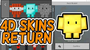It includes anime, games, horror, rappers and much more!. Minecraft Bedrock 1 5 4d Skins Return Blokkit Skin Pack Youtube