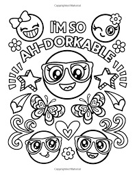 Amazon Com Emoji Coloring Book For Girls Of Funny Stuff Inspirational Quotes Super Coloring Pages Inspirational Quote Coloring Pages Emoji Coloring Pages