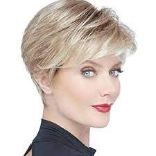 Check spelling or type a new query. Becus Pixie Cut Wig Short Blonde Pixie Wig Fluffy Layer Lowlight With Root Stretch Synthetic Hair Wig With Bangs For Women Replacement Wig Daily Wear Ash Blonde Buy Online In China At China Desertcart Com
