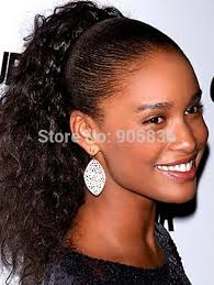 You'll discover new and unbelievable combos of afro features like color, braids, curls, puffs, dreads and geometric shapes. Clip In Afro Hairstyles 2015 Ponytail Types Of Curly Afro Weave Hairstyles 100g Ins Clip Charmclip Suppliers Aliexpress