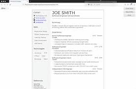 Today we will be looking at a variety of free html resume. Resumes In Html Css And Js There S Lots Of Guides On How To Write By Thomas Barrasso Medium