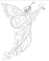 Cute Fairy Butterfly Coloring Pages Jpg 610 755 Fairy Coloring Pages Fairy Coloring Coloring Pages