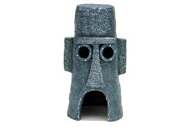 Verwandeln sie ihr aquarium in die unterwasserwelt von bikini bottom.mit den spongebob figuren von preis aquaristik können sie die lustige welt von spongebob und seinen. Penn Plax Thaddaus Haus 16 5 Cm Kaufen