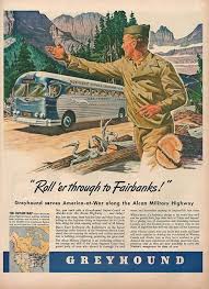 Pin By Ricks Garage On Omnibuswelten In 2020 Greyhound Bus Greyhound Vintage Ads