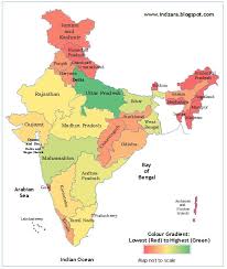 Geographic Heat Map India Excel Template Indzara