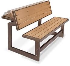 Convertible Bench In Stock Uline Parks Furniture Convertible Furniture Metal Bench