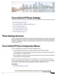 We have to register some phones (7941), which have come to us form one of our labs set up years ago, to our cucm 7.1. Cisco Unified 6921 Administration Manual Pdf Download Manualslib