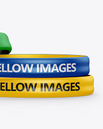 Download Glossy Silicone Wristbands Mockup In Stationery Mockups On Yellow Images Object Mockups
